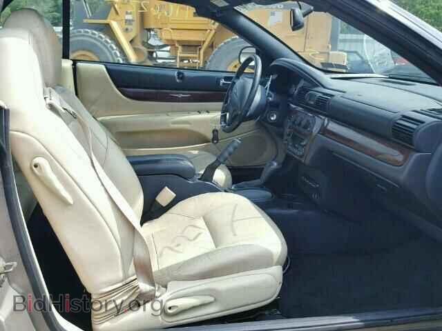 2002 CHRYSLER SEBRING - VIN: 1C3EL65R62N305343 - Фото 5