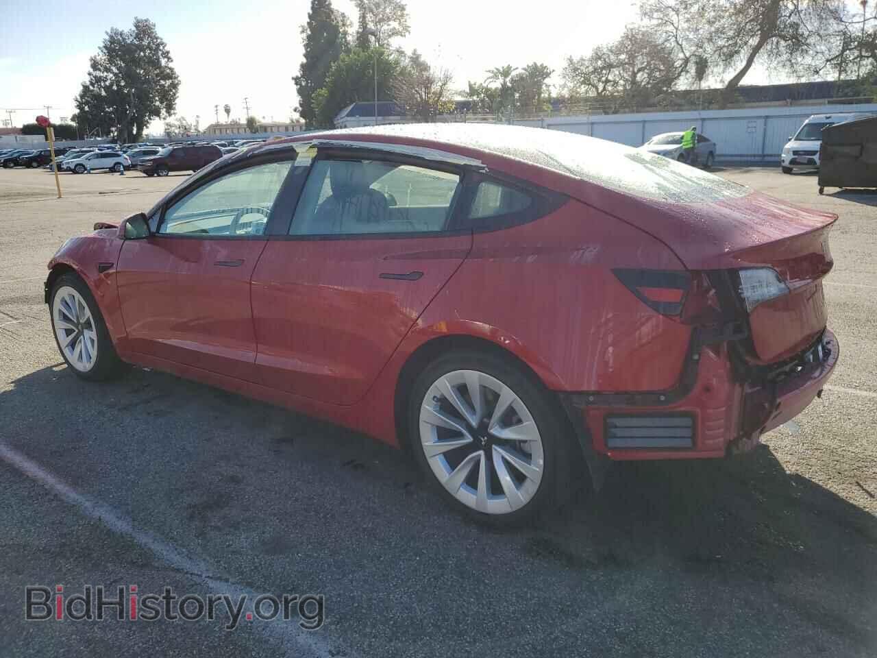 2022 TESLA MODEL 3 - VIN: 5YJ3E1EA5NF304164 - Фото 2