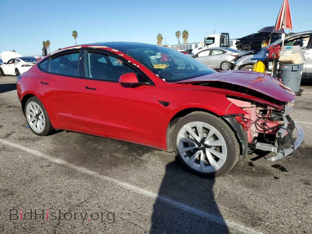 2022 TESLA MODEL 3 - VIN: 5YJ3E1EA5NF304164 - Фото 4