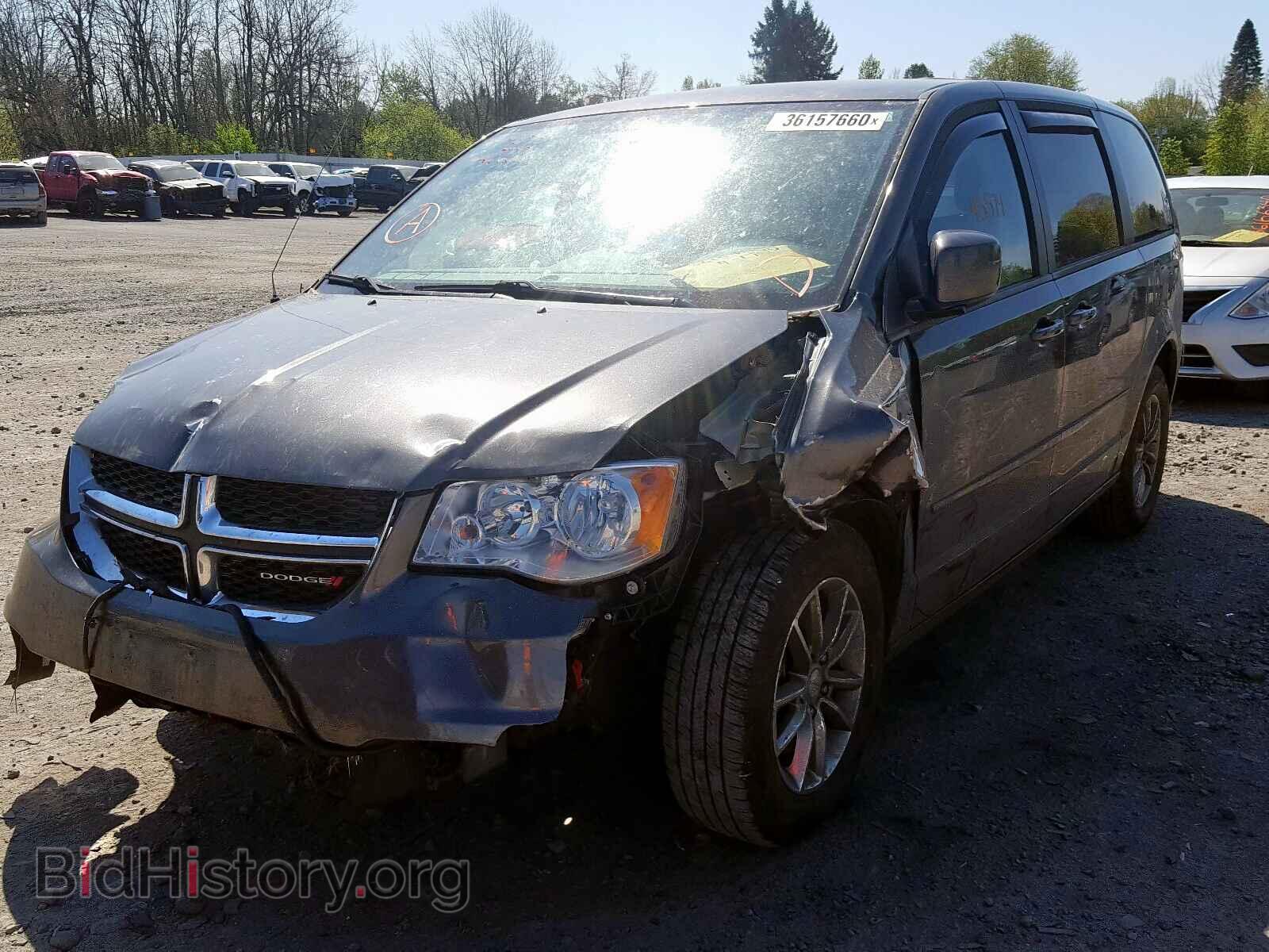 2016 DODGE CARAVAN - VIN: 2C4RDGBG9GR386240 - Фото 2