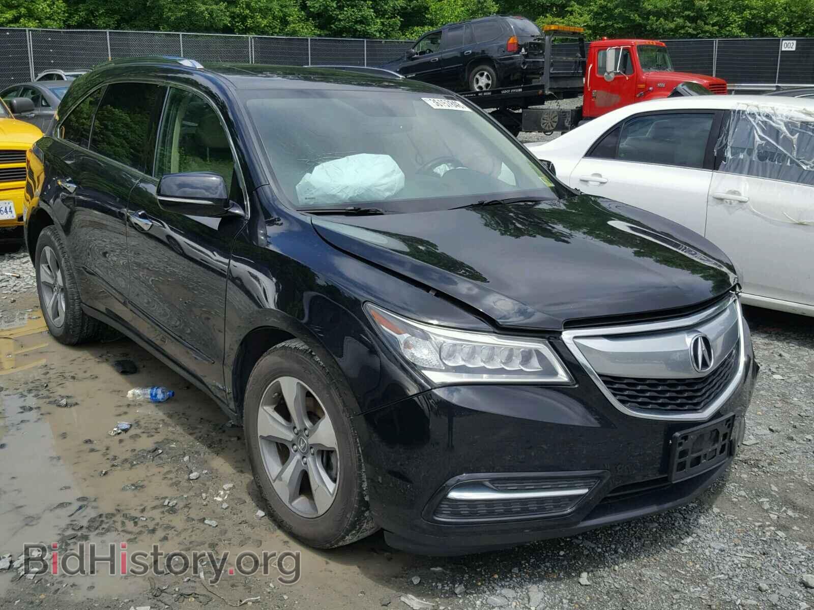 Фотография 5FRYD4H2XEB021935 - ACURA MDX 2014