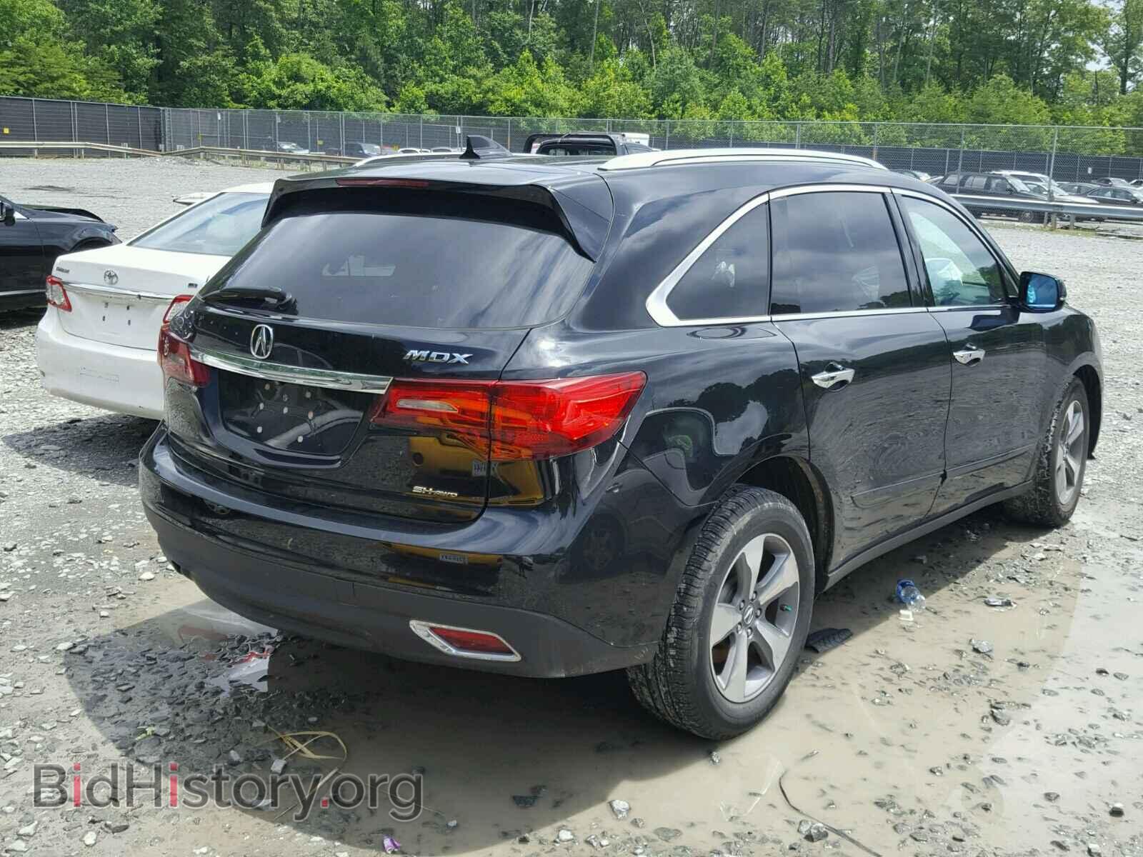 2014 ACURA MDX - VIN: 5FRYD4H2XEB021935 - Фото 4