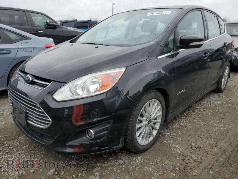 2013 Ford CMAX C-Max SEL (VIN 1FADP5BU4DL520125) — фото 1 из 12, Copart, повреждение: задняя часть