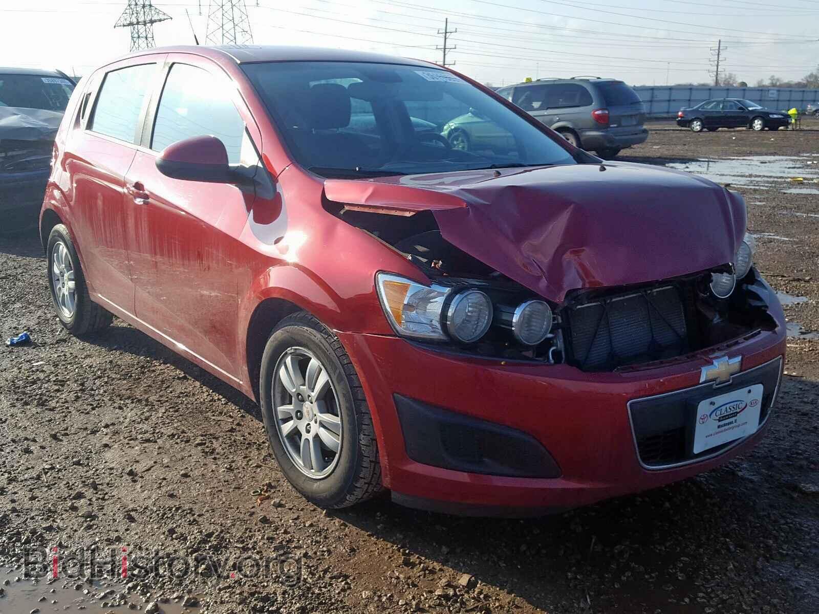 Фотография 1G1JD6SH9C4125986 - CHEVROLET SONIC 2012