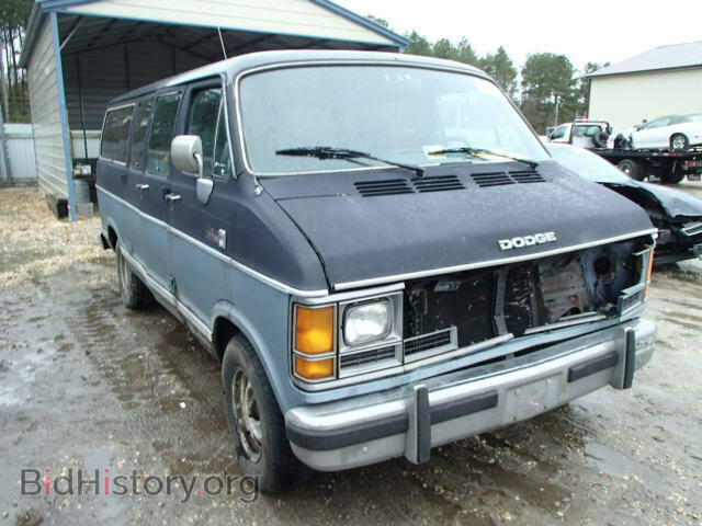 Photo 2B4HB21T0HK238228 - DODGE RAM VAN 1987