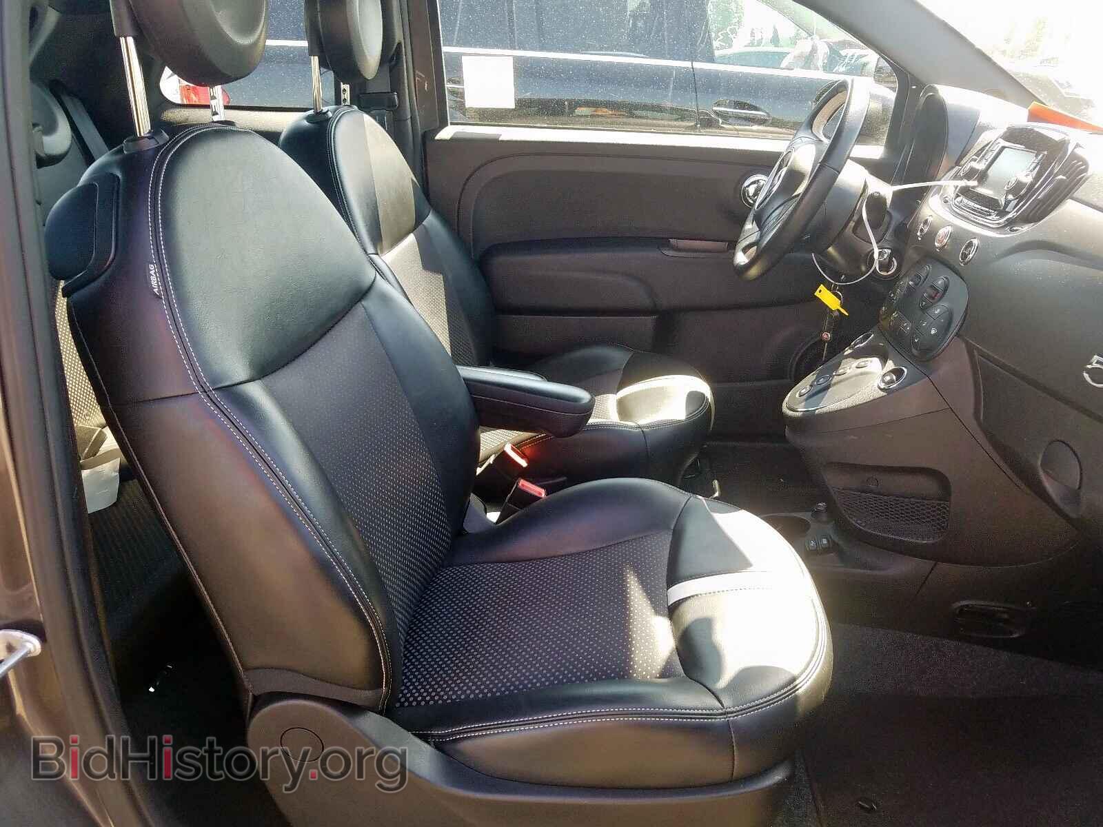 2017 FIAT 500 - VIN: 3C3CFFGE3HT598264 - Фото 5