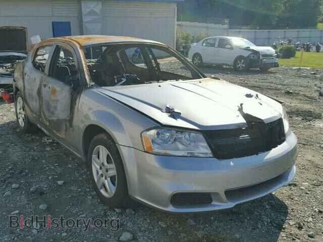 Фотография 1C3CDZAG0EN225342 - DODGE AVENGER 2014