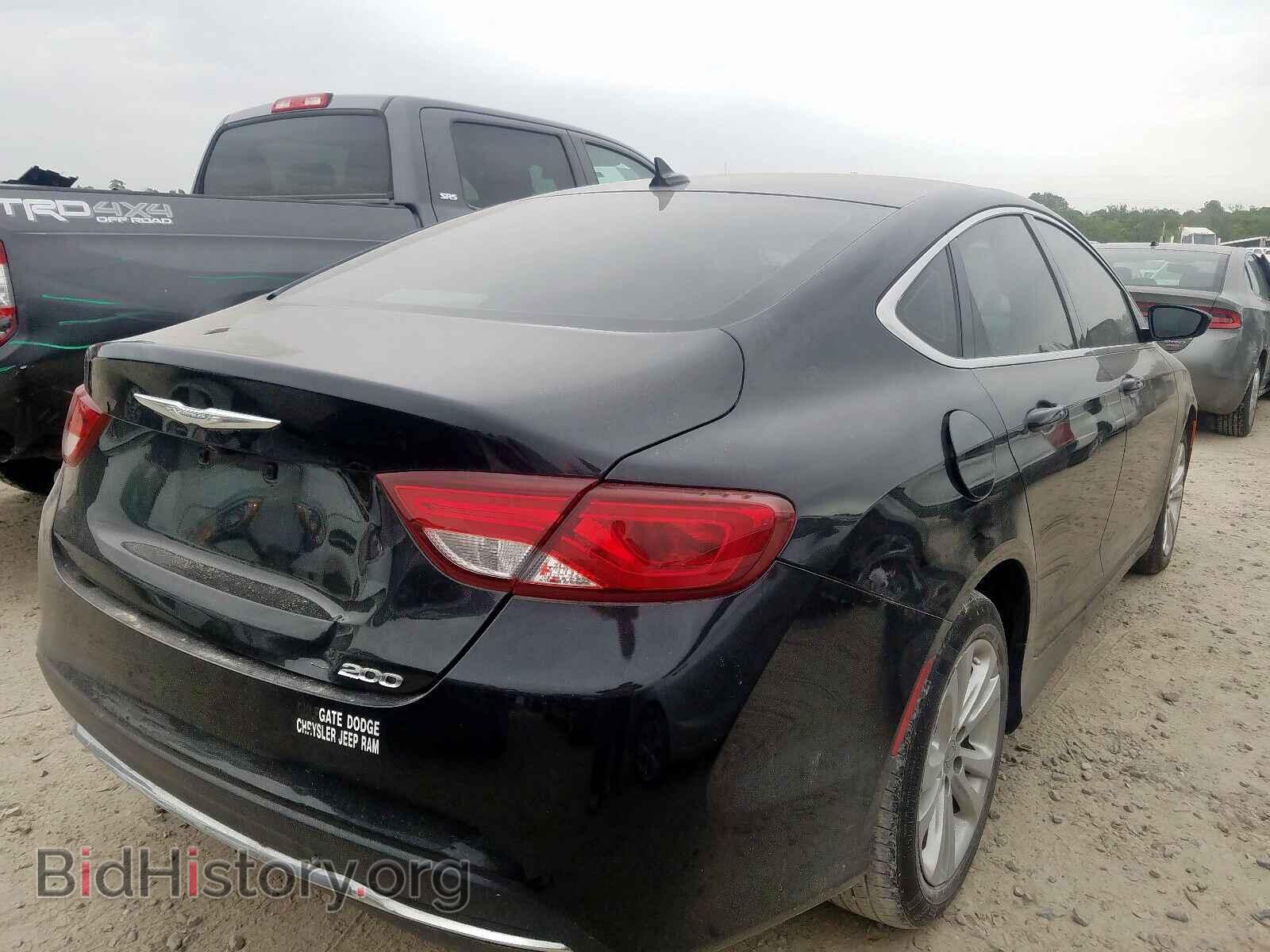 2016 CHRYSLER 200 - VIN: 1C3CCCAB6GN178132 - Фото 4