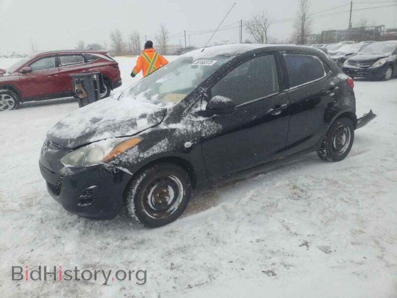 2011 Mazda 2 MAZDA2 (VIN JM1DE1HYXB0127649) — photo 1 of 13, Copart, damage: rear end