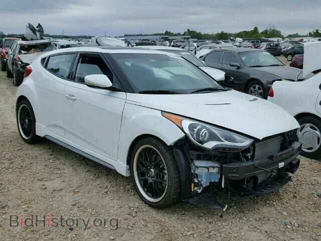 Photo KMHTC6AE9EU196372 - HYUNDAI VELOSTER 2014
