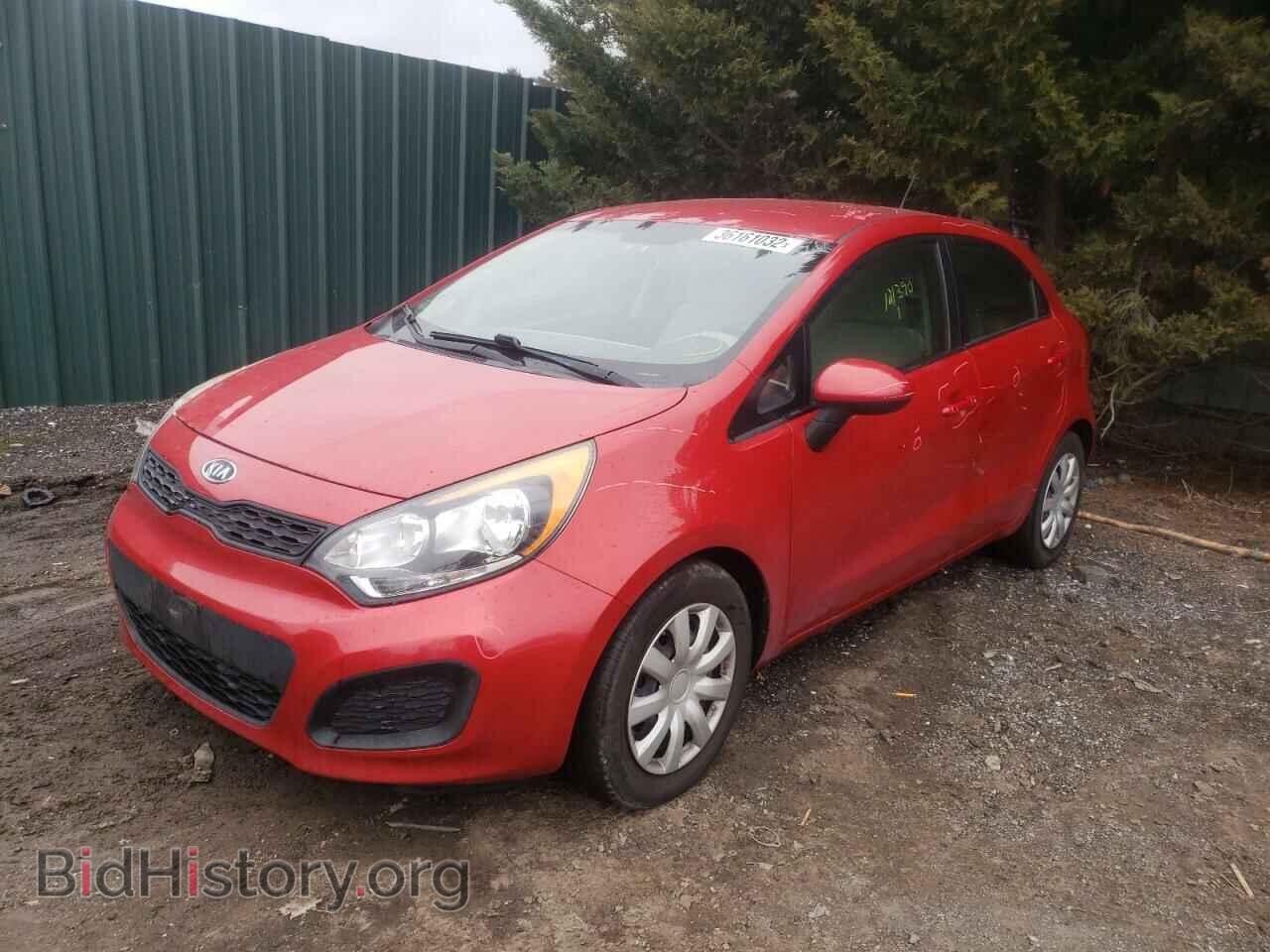 2012 KIA RIO - VIN: KNADM5A31C6010966 - Фото 2