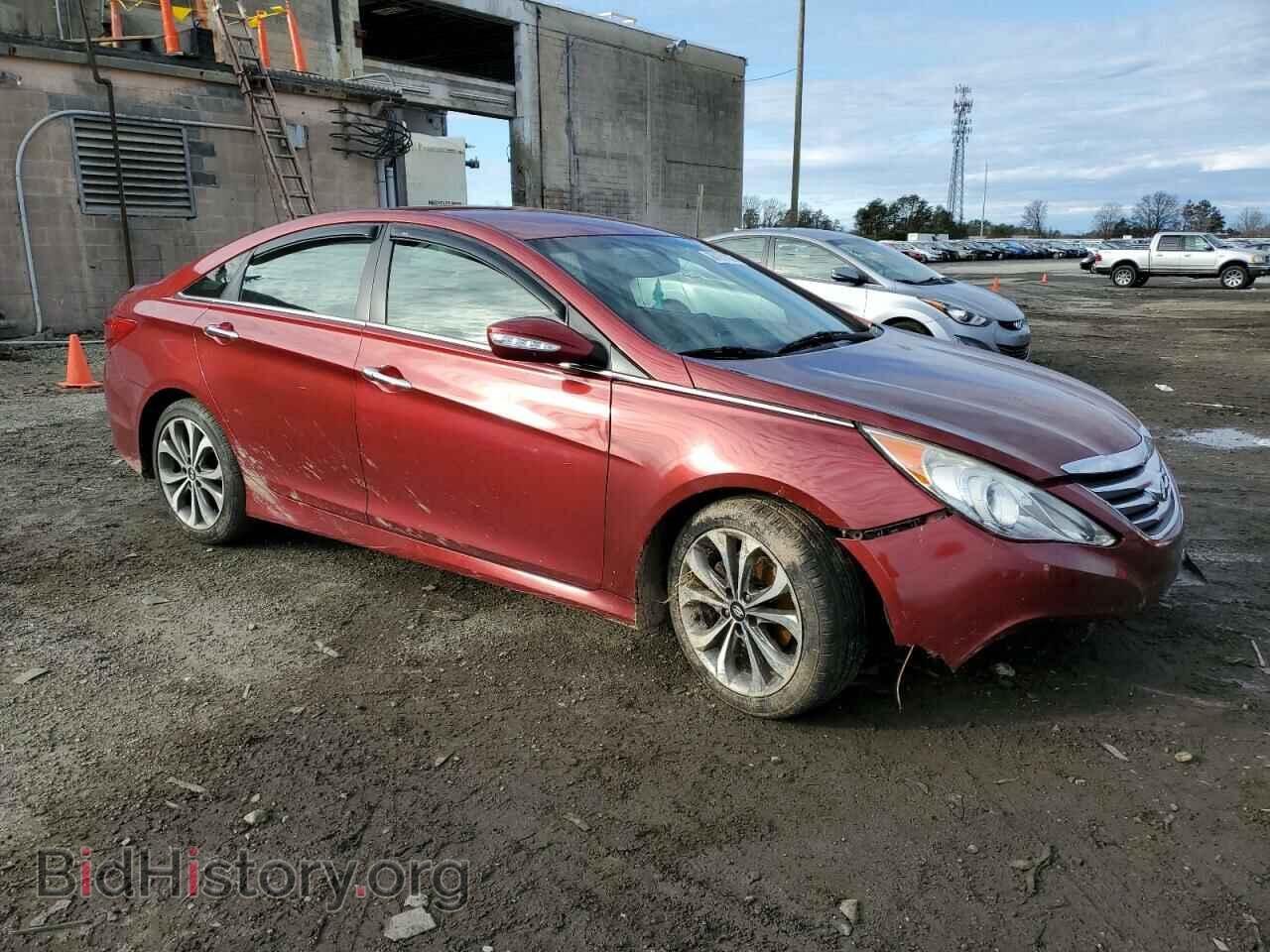 2014 HYUNDAI SONATA - VIN: 5NPEC4AC9EH818317 - Фото 4