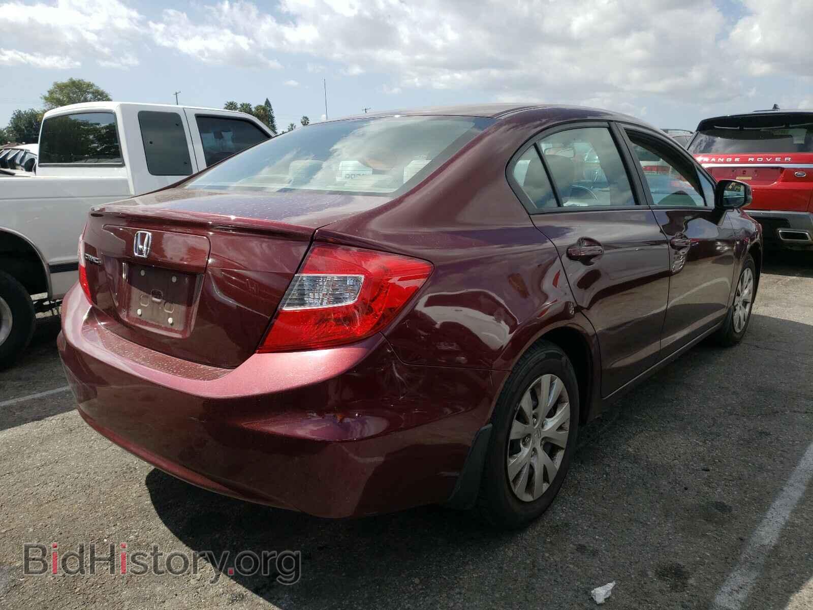 2012 HONDA CIVIC - VIN: 19XFB2F54CE384041 - Фото 4