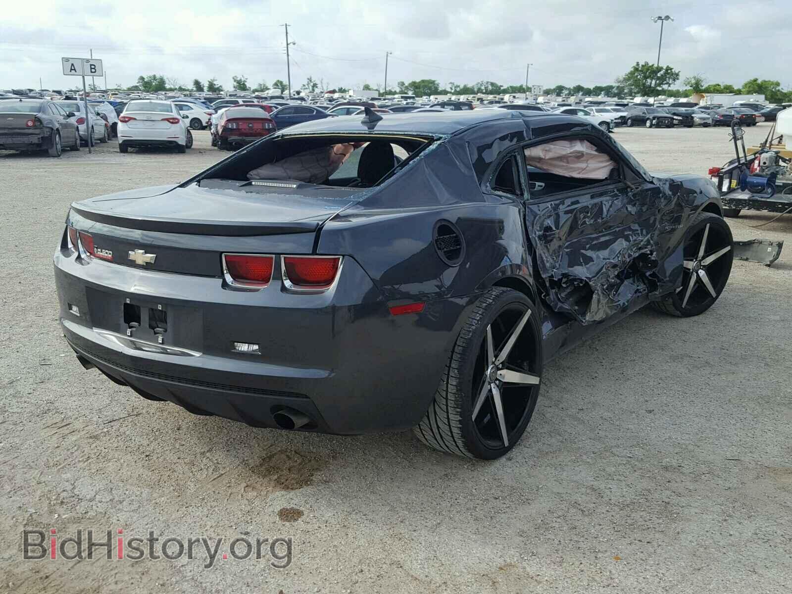 2012 CHEVROLET CAMARO - VIN: 2G1FA1E32C9198907 - Фото 4