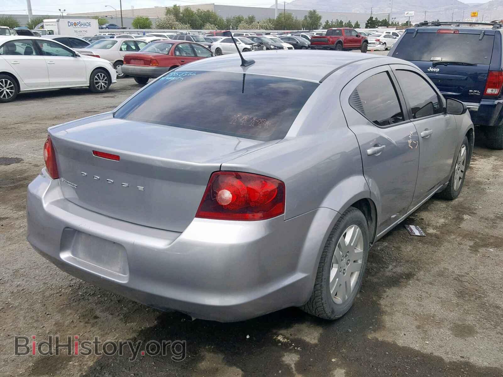 2014 DODGE AVENGER - VIN: 1C3CDZAB6EN169315 - Фото 4