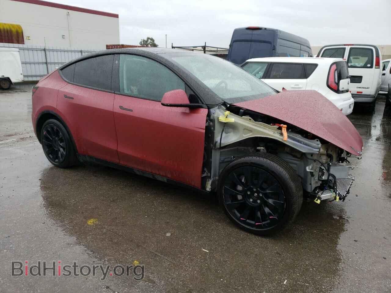 2022 TESLA MODEL Y - VIN: 7SAYGAEE5NF352771 - Фото 4