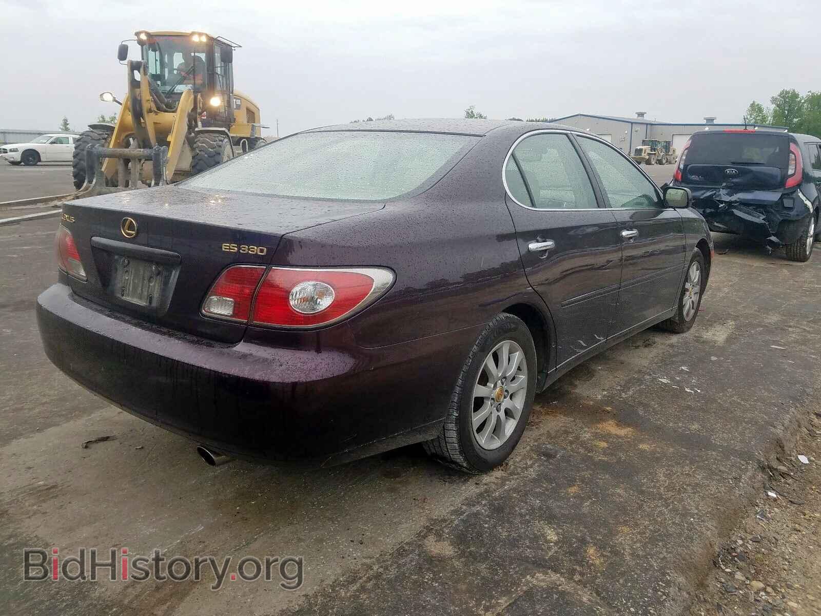 2004 LEXUS ES330 - VIN: JTHBA30G140013414 - Фото 4