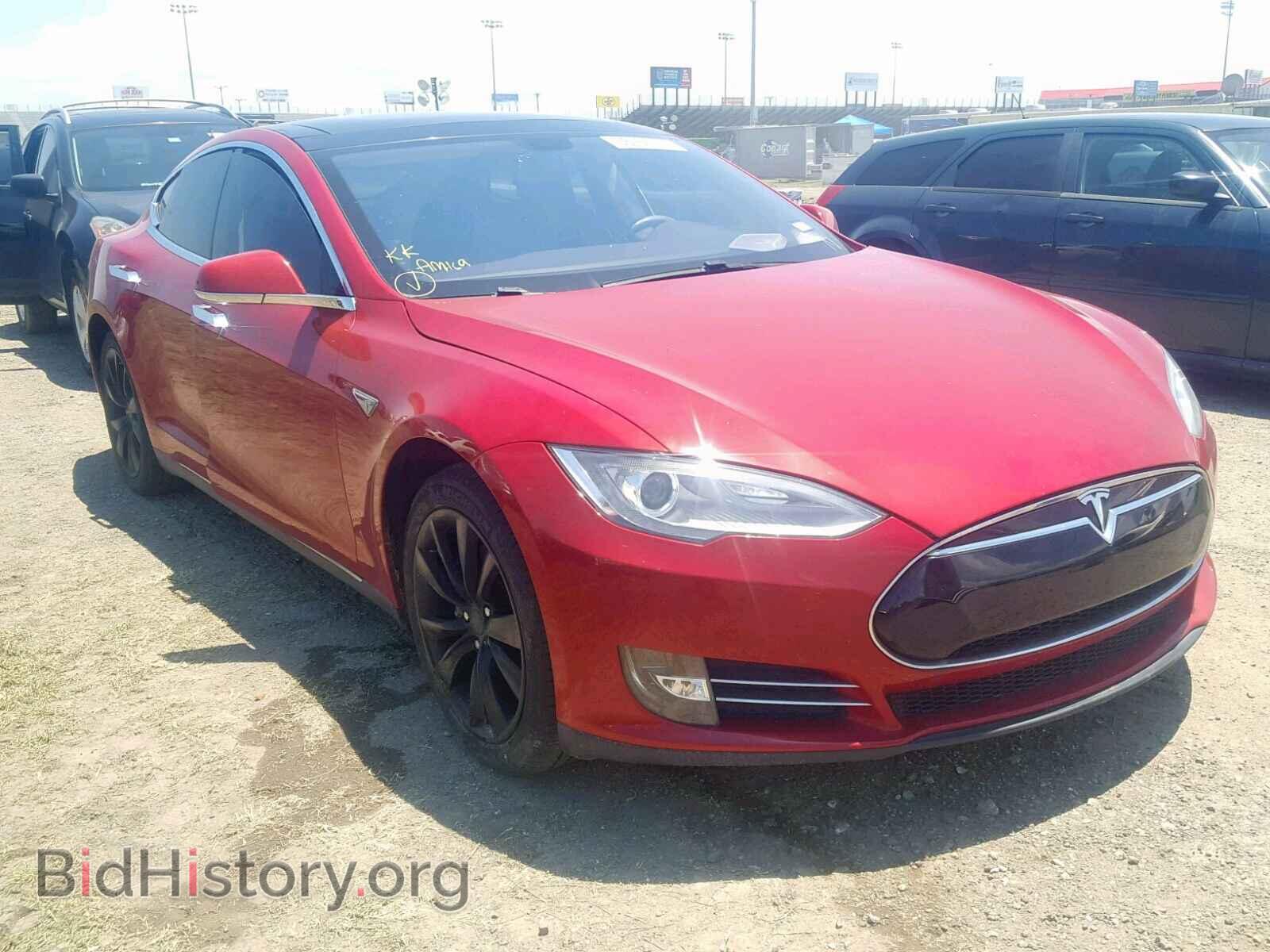 Фотография 5YJSA1DP2DFP14626 - TESLA MODEL S 2013
