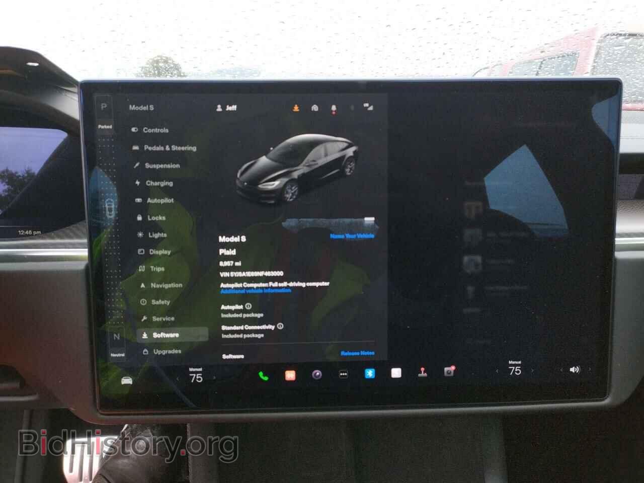 2022 TESLA MODEL S - VIN: 5YJSA1E69NF463000 - Photo 9
