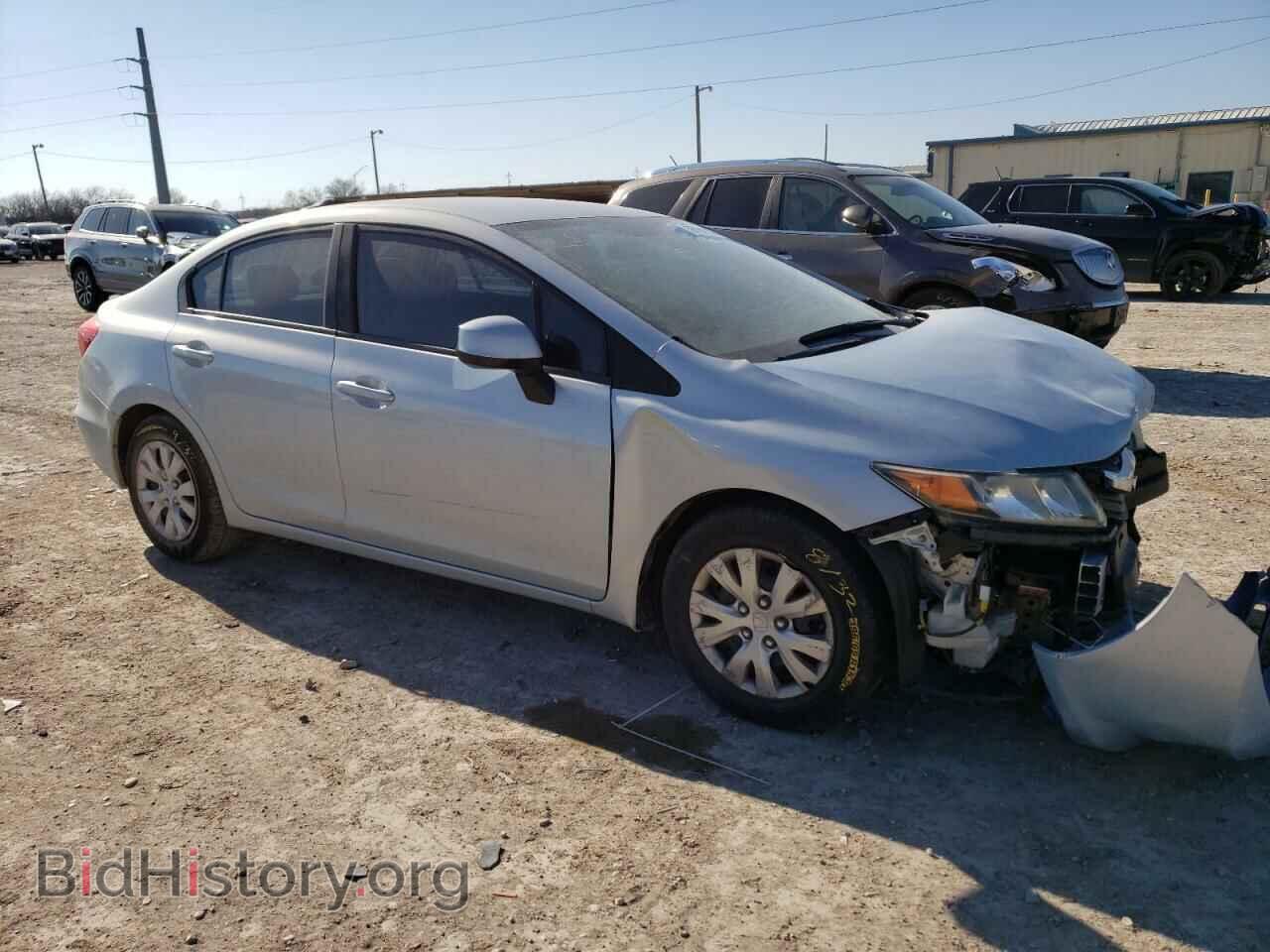 2012 HONDA CIVIC - VIN: 2HGFB2F58CH536621 - Фото 4