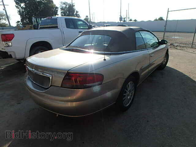 2004 CHRYSLER SEBRING - VIN: 1C3EL55RX4N337080 - Фото 4