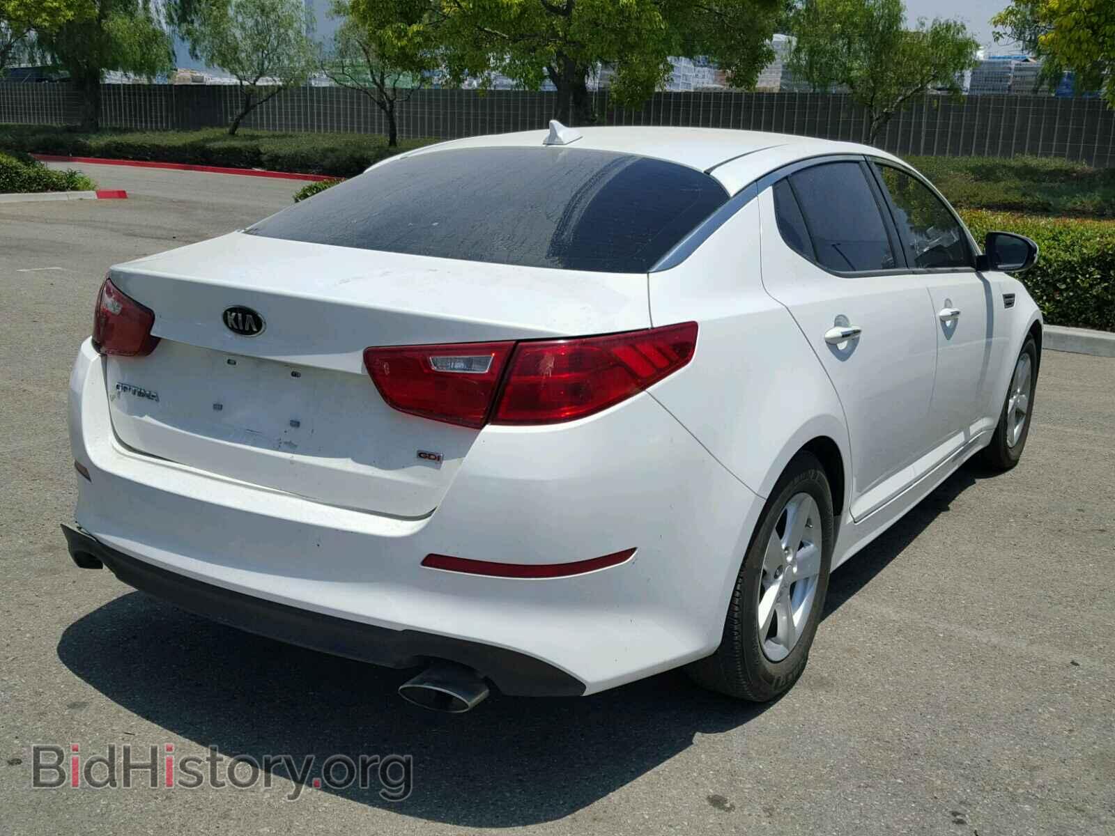 2015 KIA OPTIMA - VIN: KNAGM4A74F5600356 - Photo 4