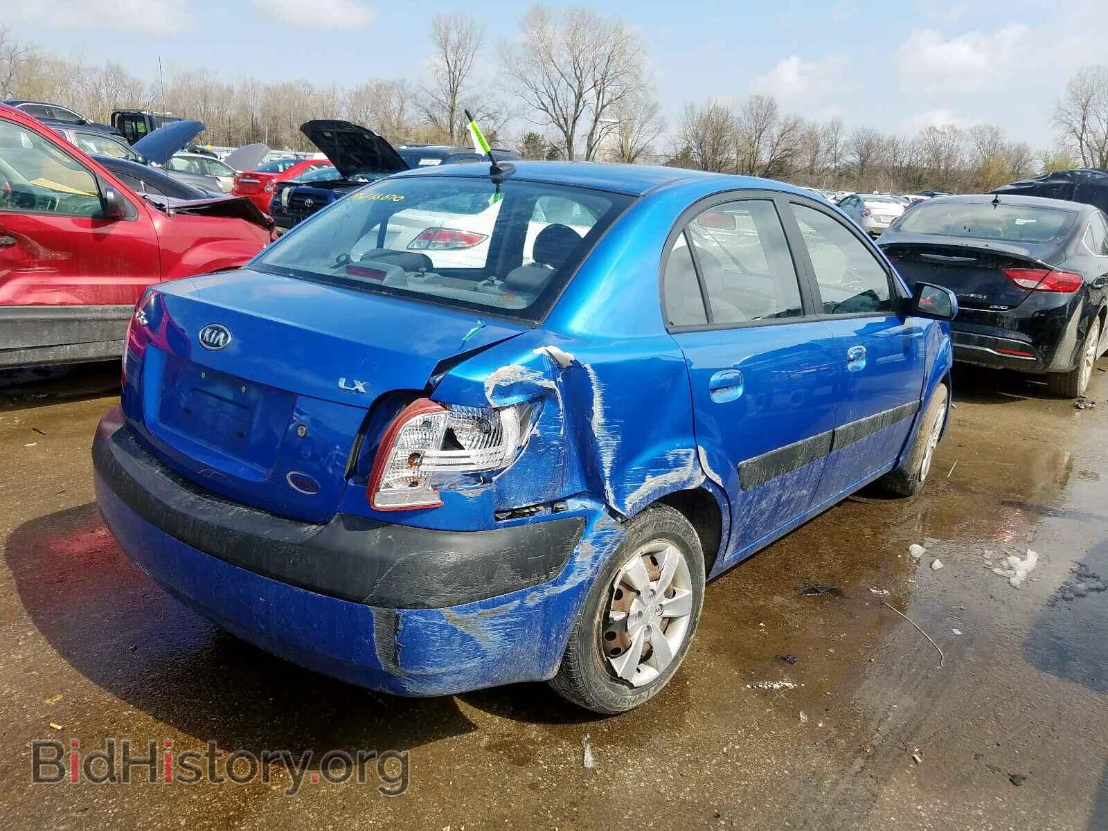 2009 KIA RIO BASE - VIN: KNADE223496451168 - Фото 4