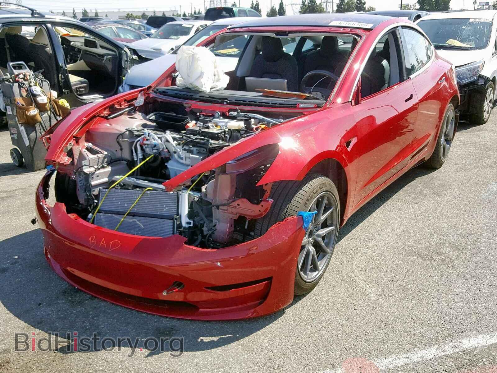 2018 TESLA MODEL 3 - VIN: 5YJ3E1EA9JF022104 - Фото 2