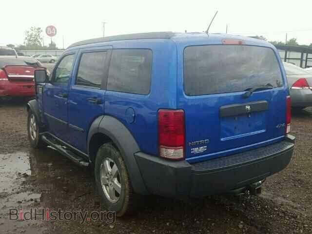 2007 DODGE NITRO - VIN: 1D8GU28K67W565270 - Фото 3