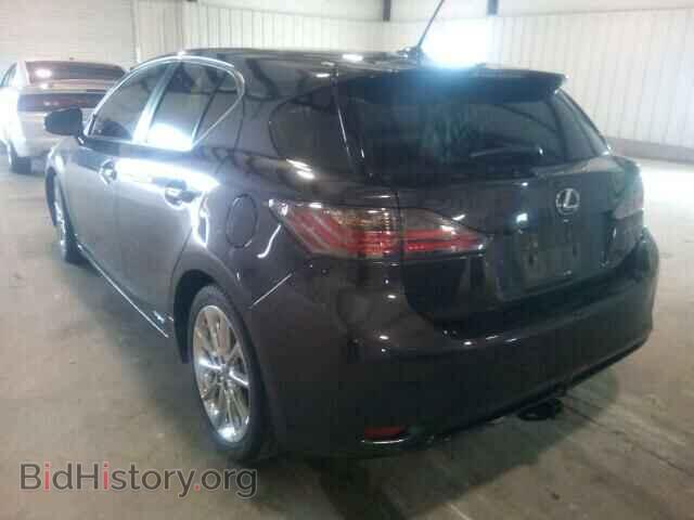 2011 LEXUS CT 200 - VIN: JTHKD5BH6B2034821 - Фото 3