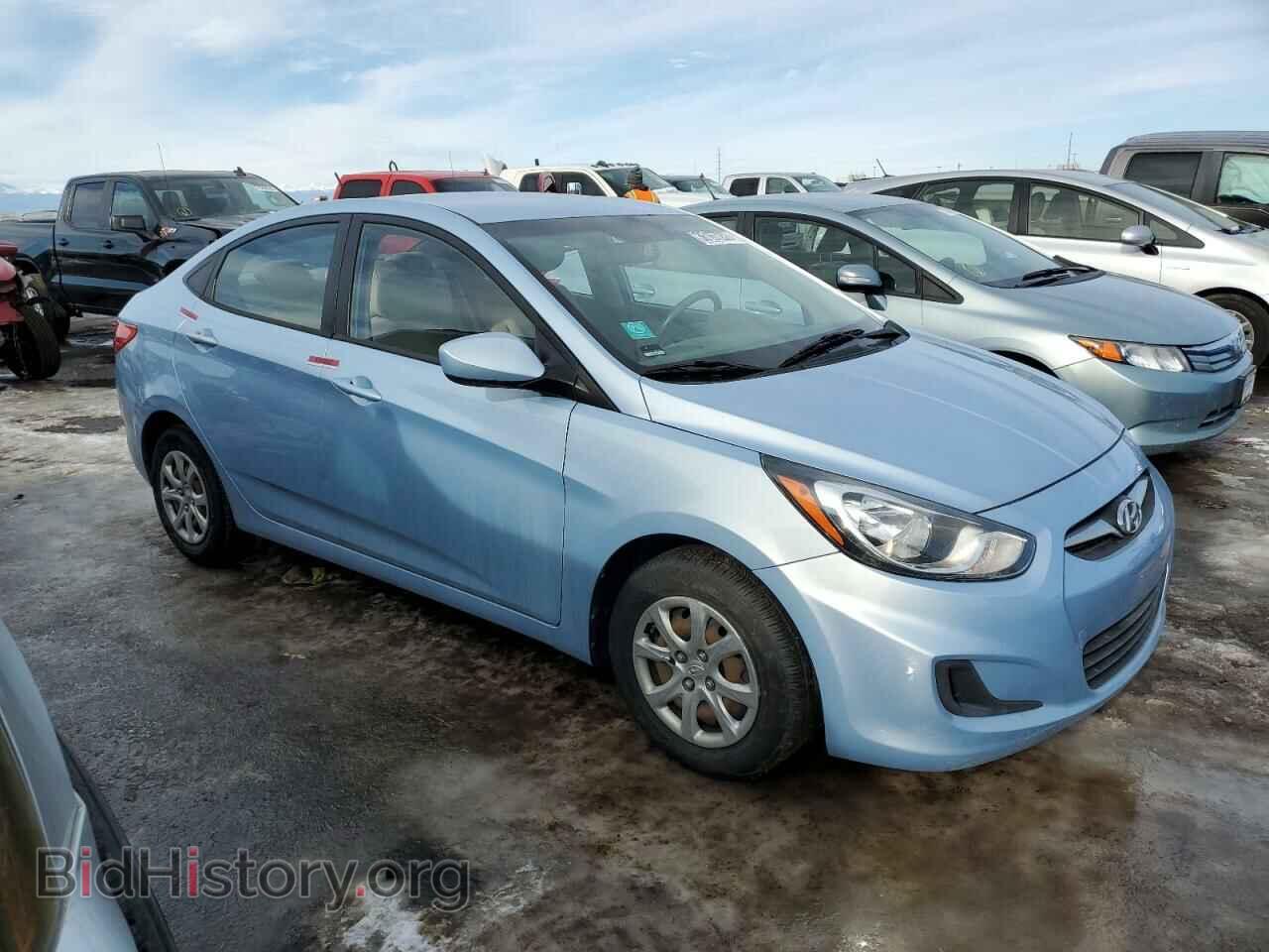 2013 HYUNDAI ACCENT - VIN: KMHCT4AE7DU499122 - Фото 4