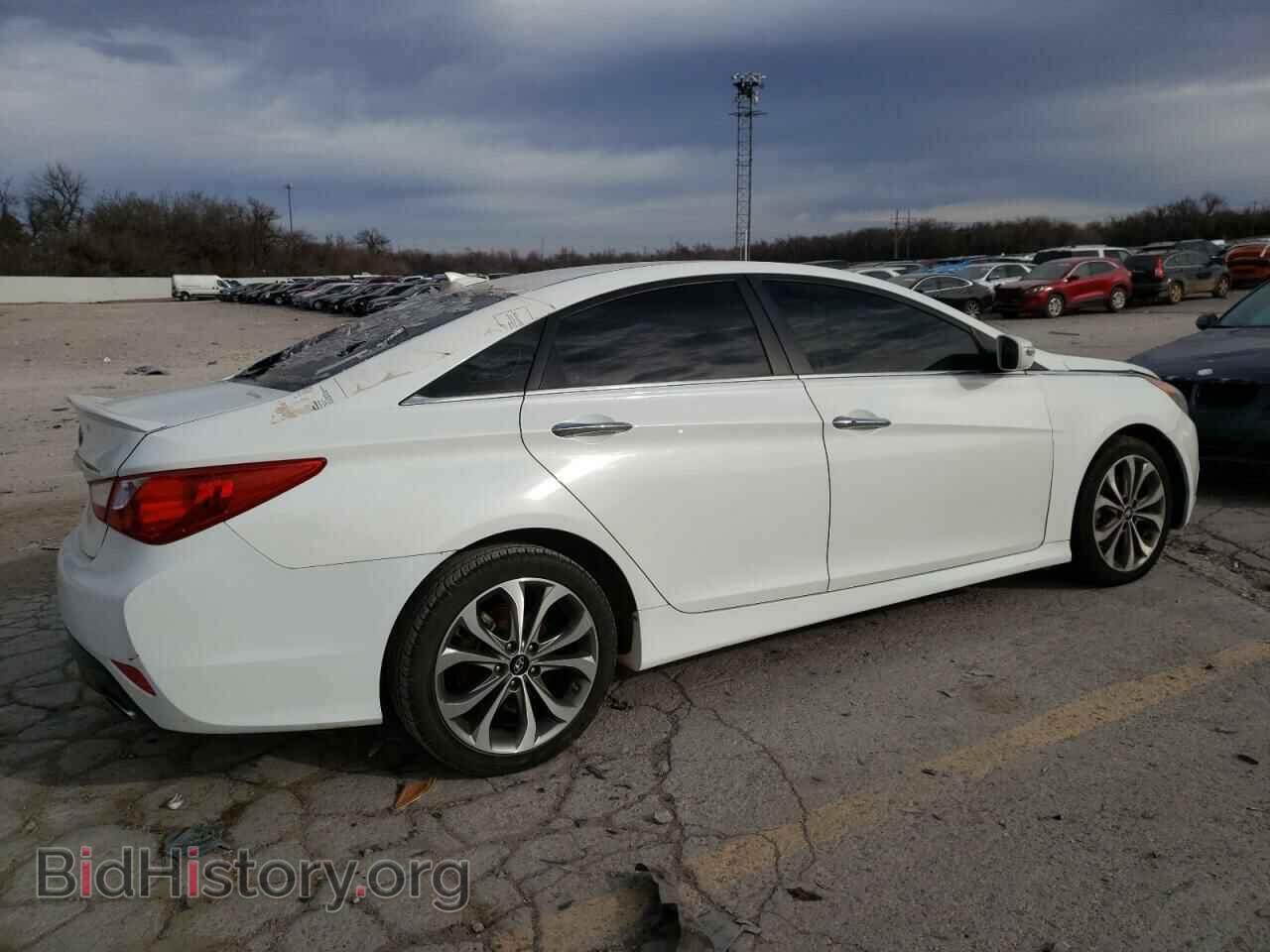 2014 HYUNDAI SONATA - VIN: 5NPEC4AC0EH854574 - Фото 3