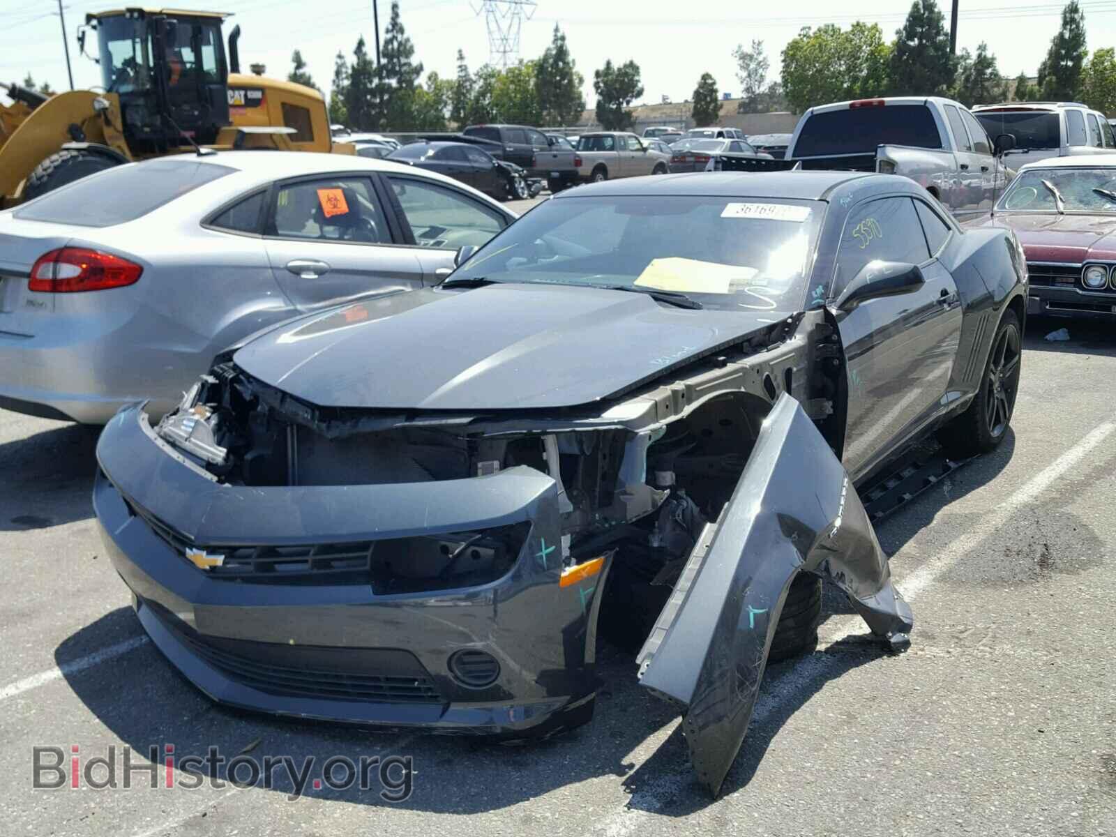 2014 CHEVROLET CAMARO - VIN: 2G1FA1E37E9128385 - Фото 2