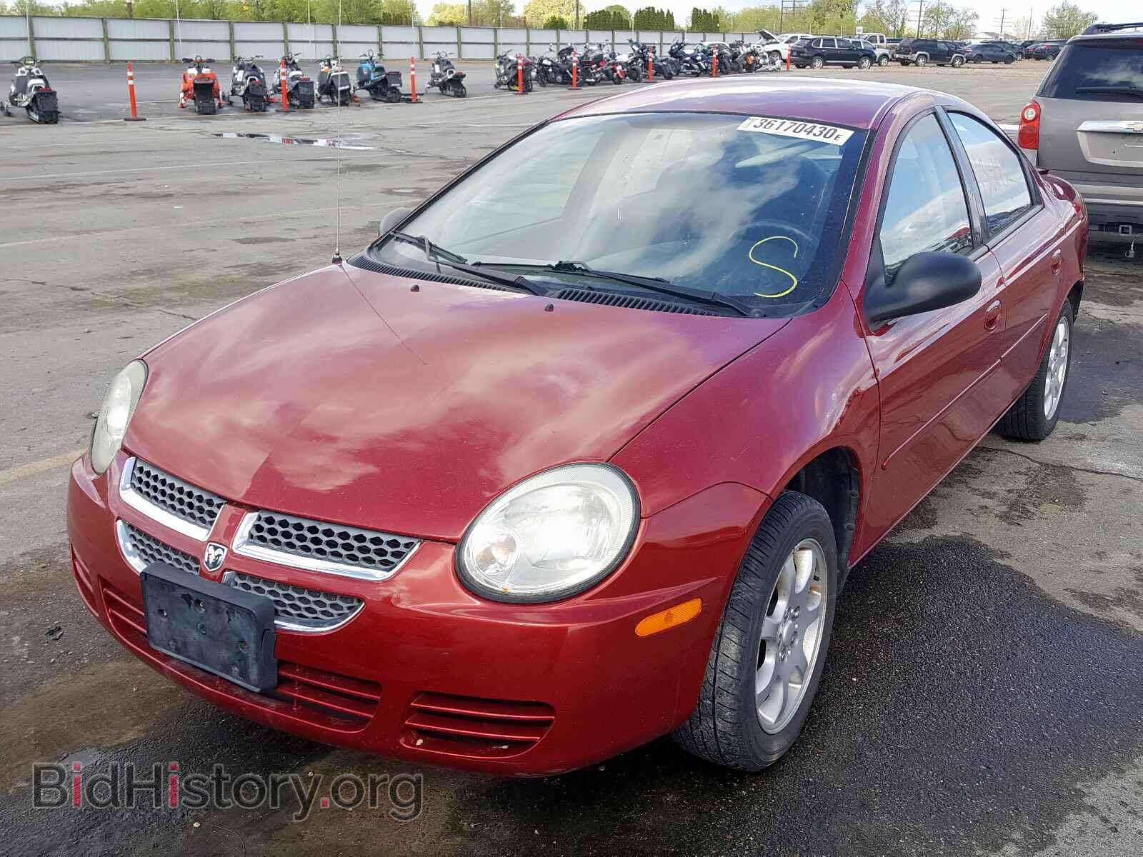 2005 DODGE NEON - VIN: 1B3ES56C85D169392 - Фото 2