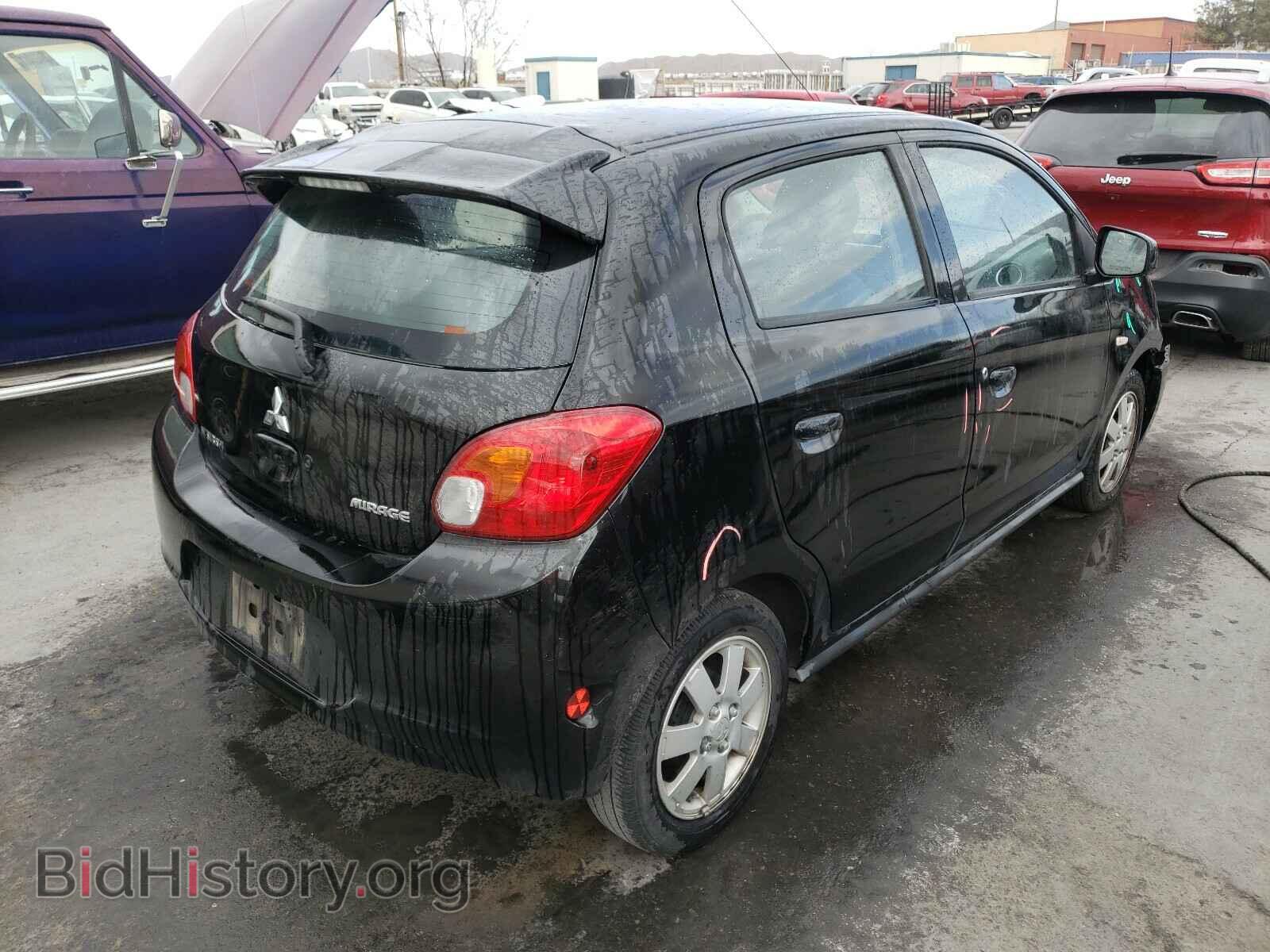 2014 MITSUBISHI MIRAGE - VIN: ML32A4HJ4EH025831 - Фото 4