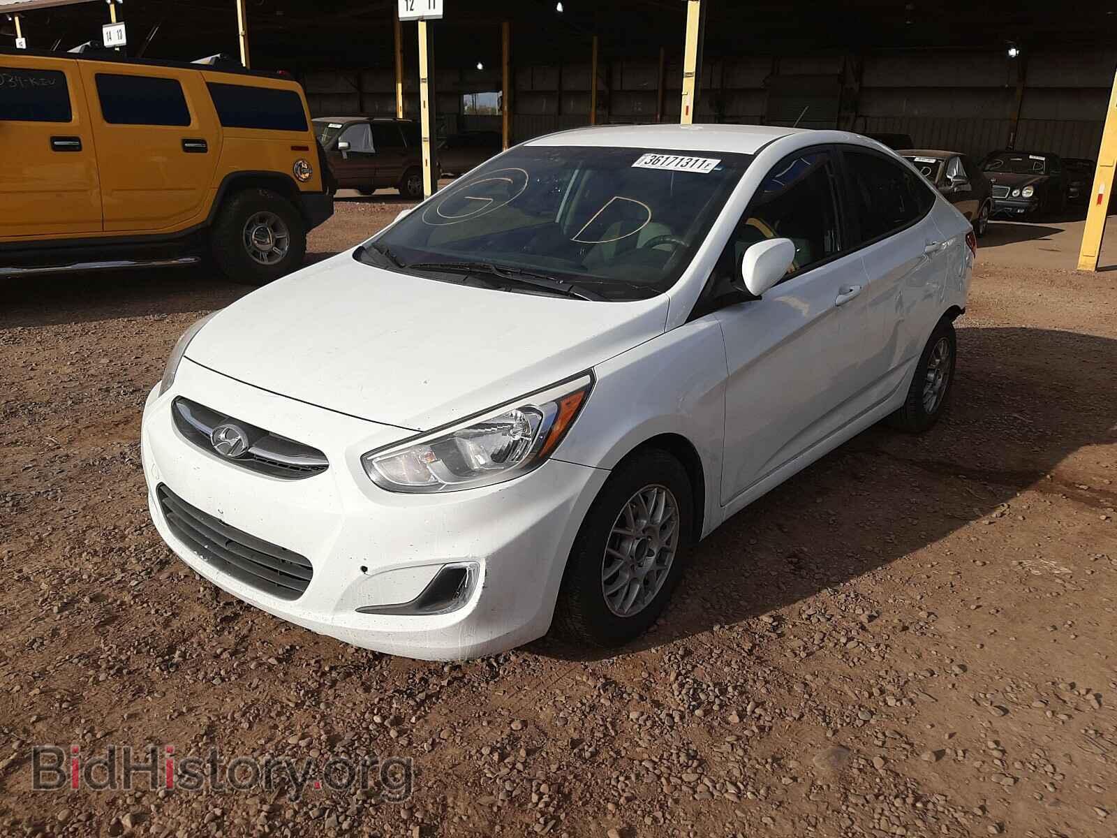 2015 HYUNDAI ACCENT - VIN: KMHCT4AE5FU870412 - Фото 2