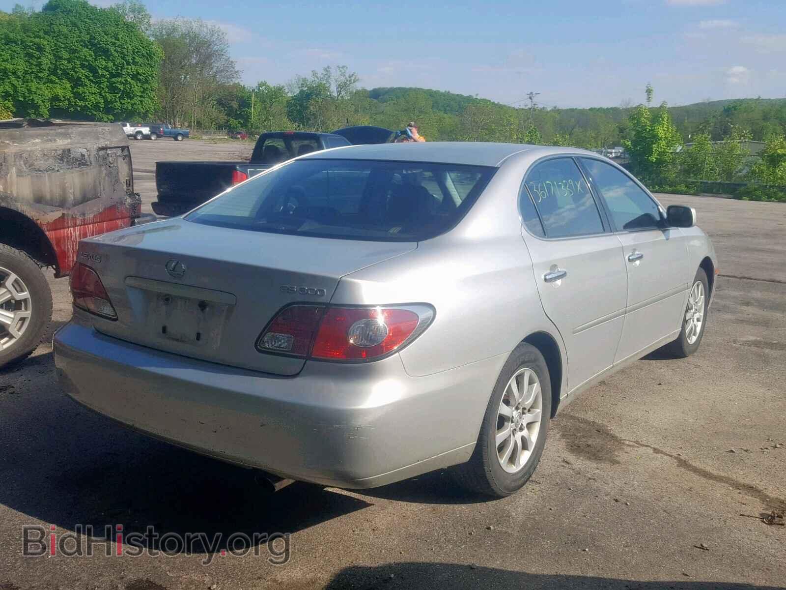 2003 LEXUS ES300 - VIN: JTHBF30G530118084 - Фото 4