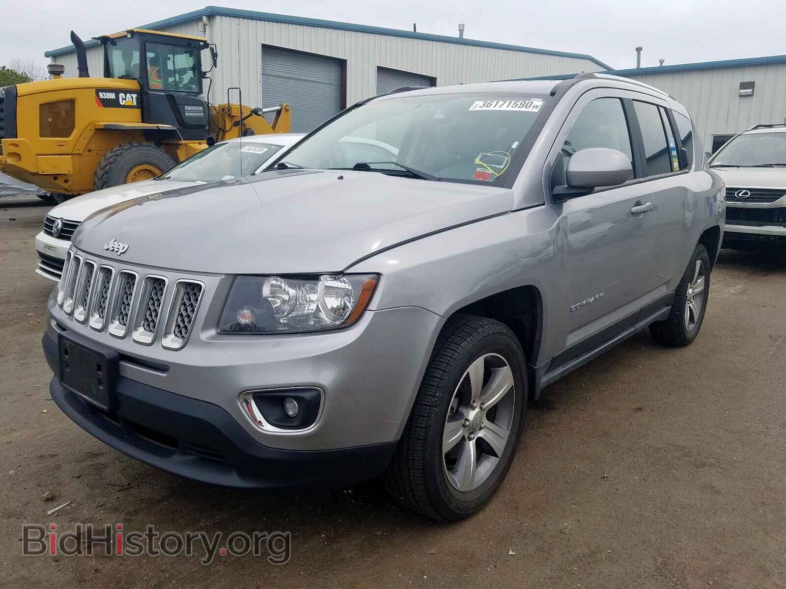 2017 JEEP COMPASS - VIN: 1C4NJDEB2HD129611 - Фото 2