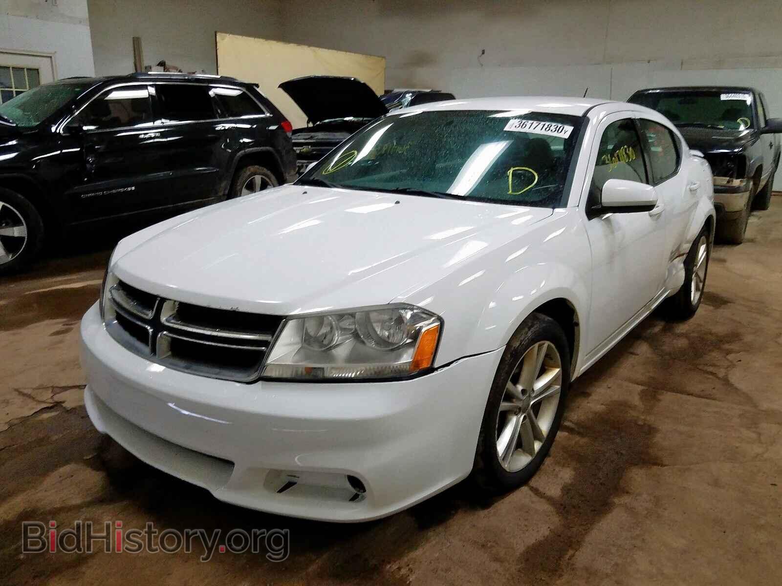 2013 DODGE AVENGER - VIN: 1C3CDZCB0DN682426 - Фото 2