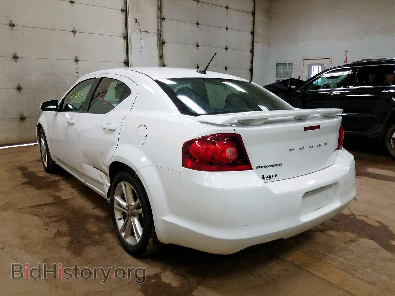 2013 DODGE AVENGER - VIN: 1C3CDZCB0DN682426 - Фото 3