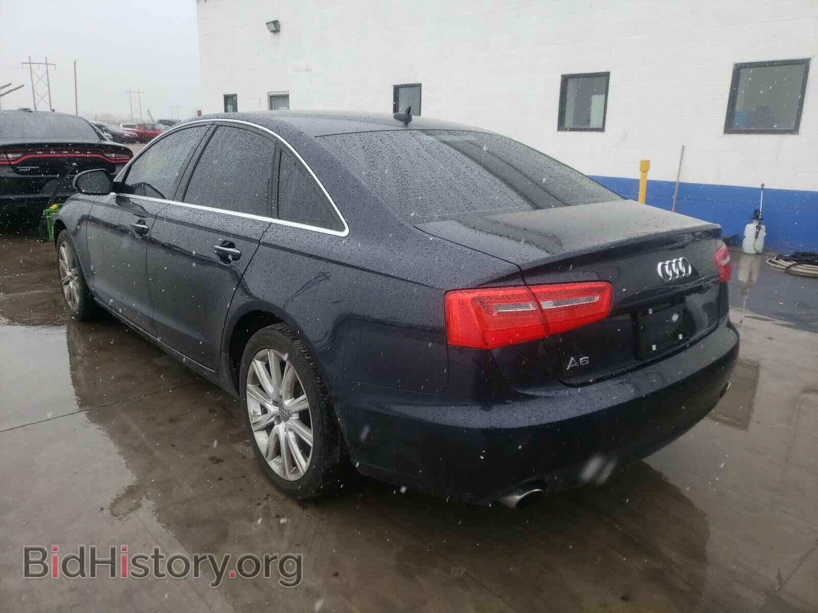 2013 AUDI A6 - VIN: WAUGFBFC7DN070448 - Фото 3