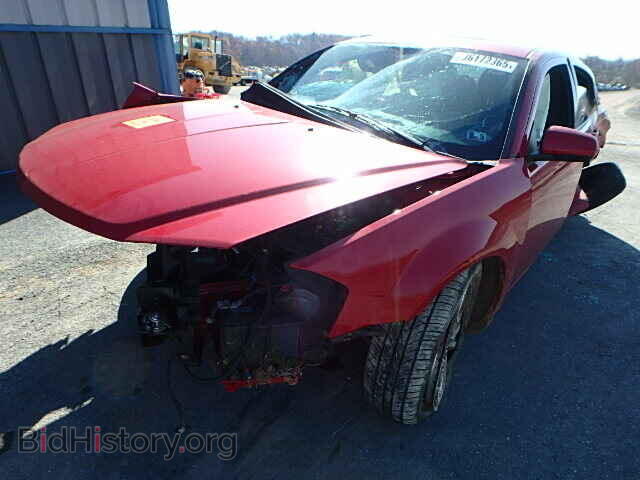 2011 DODGE AVENGER - VIN: 1B3BD1FG9BN513309 - Фото 2