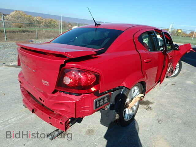 2011 DODGE AVENGER - VIN: 1B3BD1FG9BN513309 - Фото 4