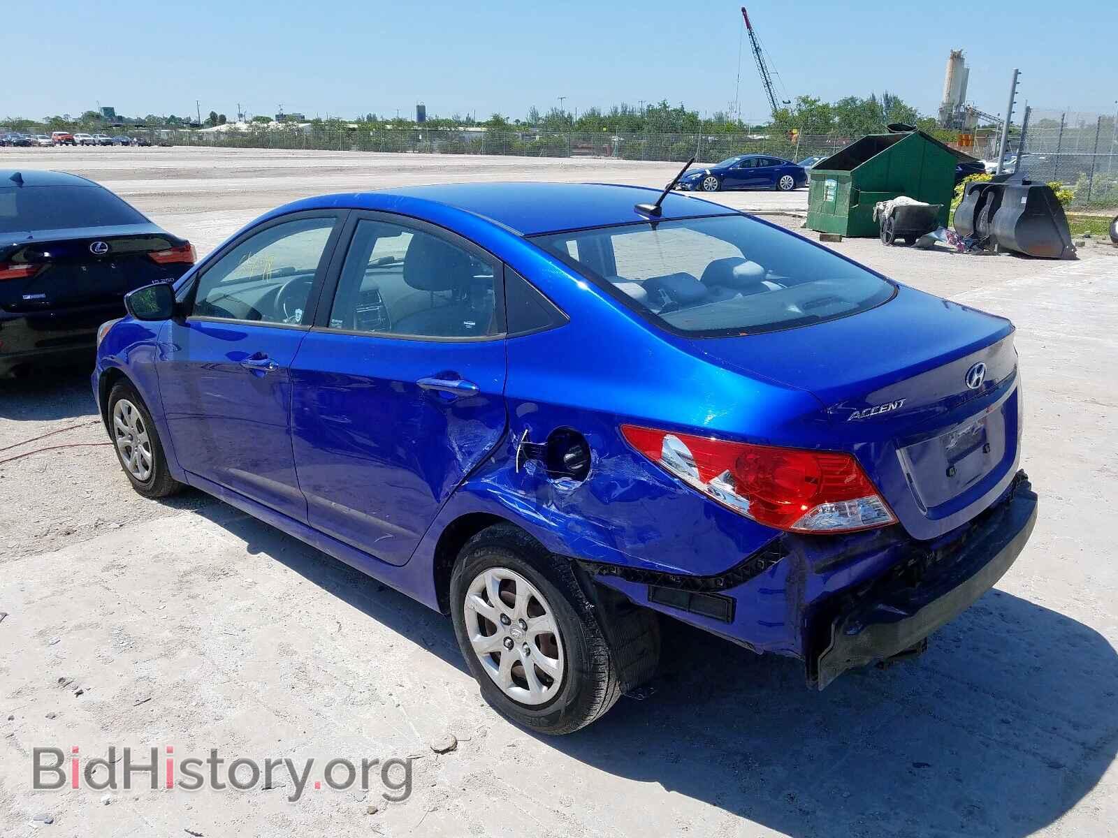 2013 HYUNDAI ACCENT - VIN: KMHCT4AE6DU552876 - Фото 3