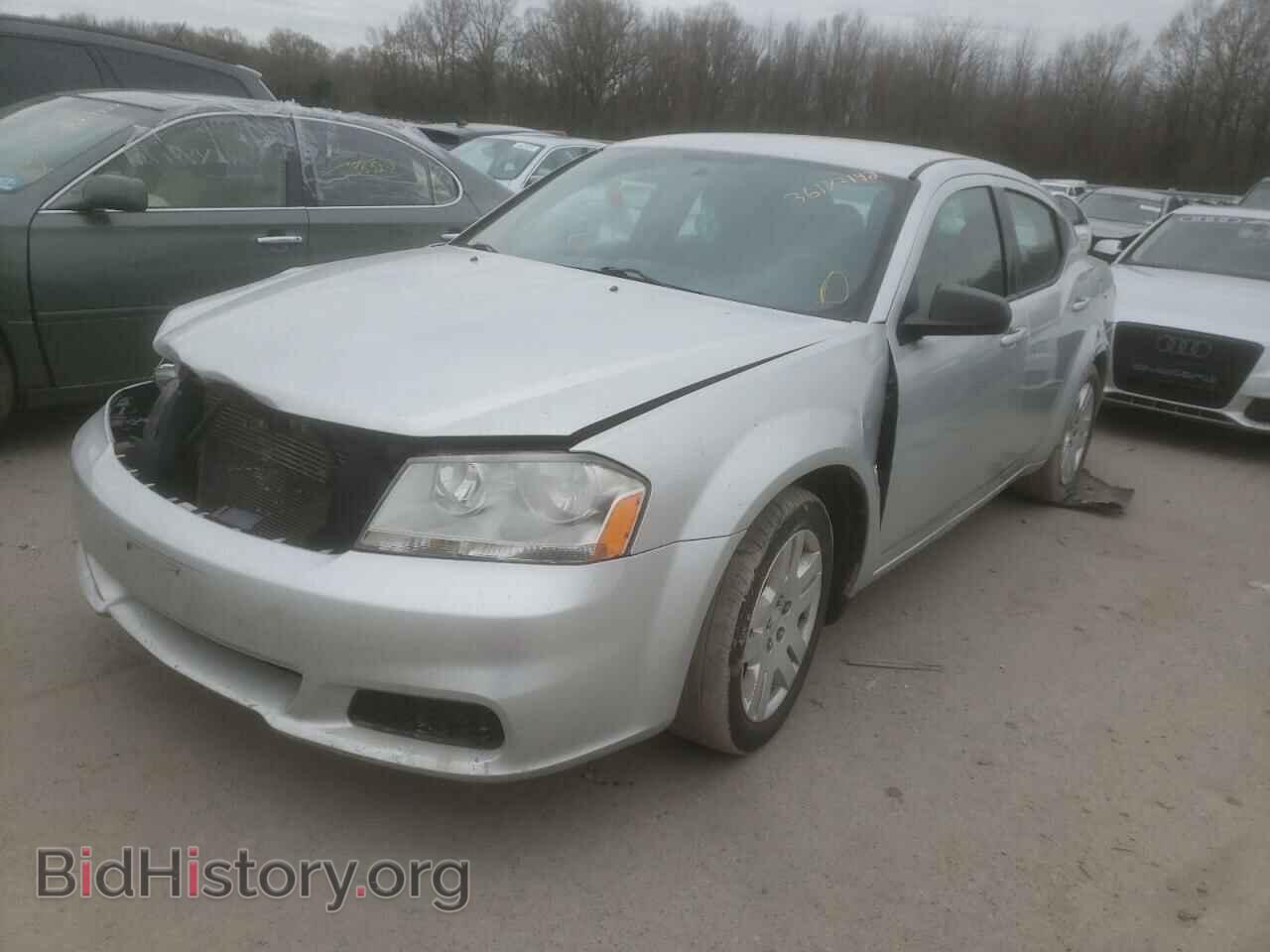 2011 DODGE AVENGER - VIN: 1B3BD4FB3BN502277 - Фото 2