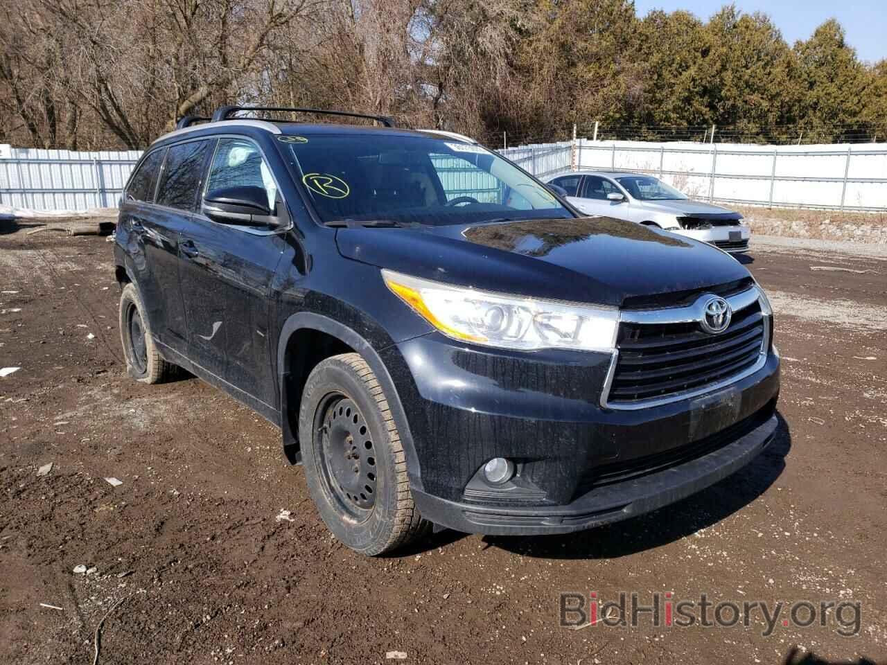 Photo 5TDJKRFH2FS211349 - TOYOTA HIGHLANDER 2015