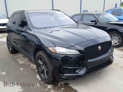 2017 Jaguar F-PACE F-Pace R -, черный — VIN SADCL2BV7HA891729, Copart