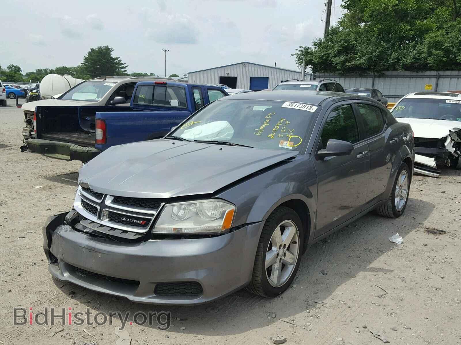 2013 DODGE AVENGER - VIN: 1C3CDZAB8DN658698 - Фото 2