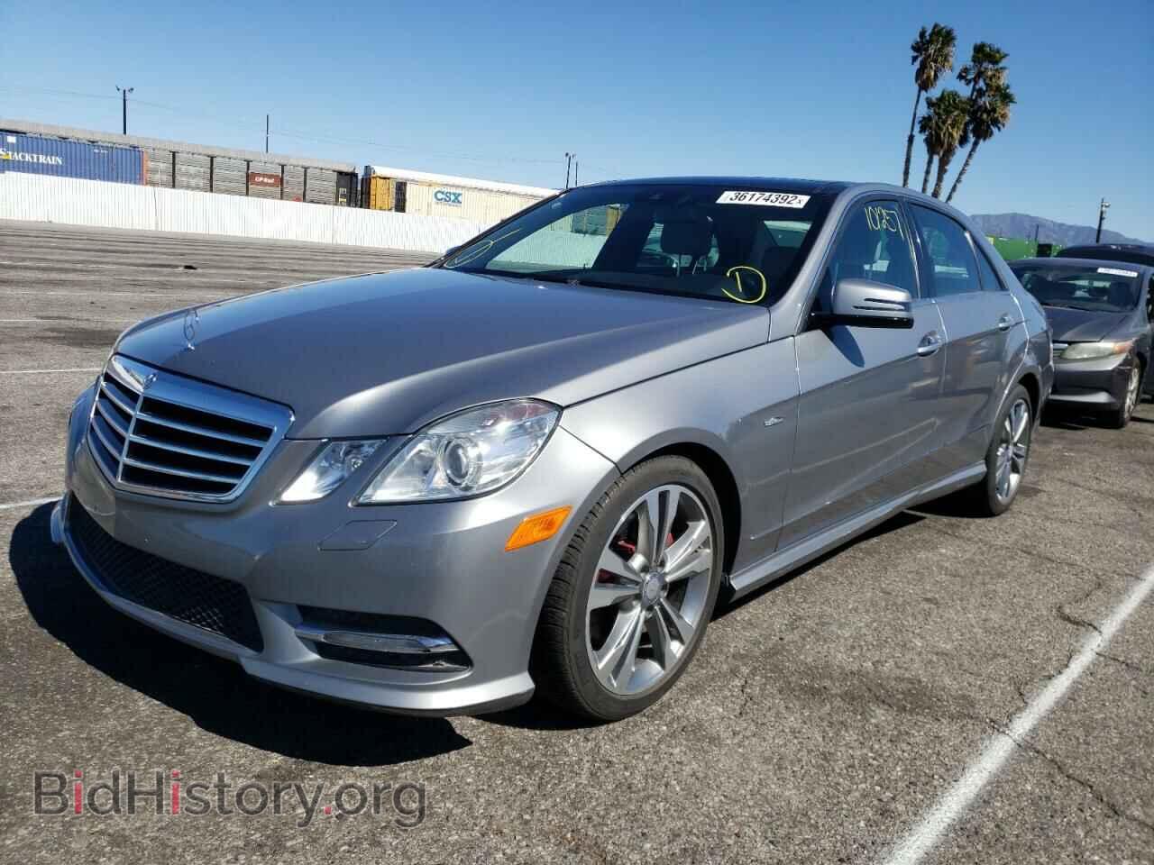 2012 MERCEDES-BENZ E-CLASS - VIN: WDDHF5KBXCA606505 - Фото 2