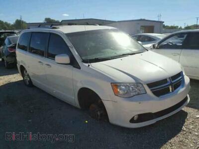 2011 Dodge CARAVAN Grand Crew, white — VIN 2D4RN5DG4BR699643, Copart